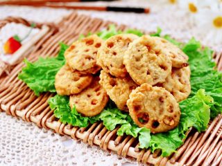 16、藕夹肉,成品一