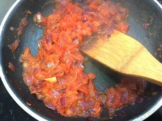 12、馒头披萨,炒成酱