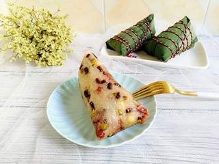 14、杂豆蜜枣粽,我先吃一个咯，你们要不要一起吃