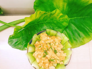 18、油菜豆腐,成品图