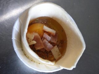 10、迷你培根鸡蛋酥饼,在放点培根