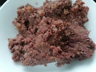 5、南瓜汤圆,这是炒好的豆沙