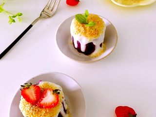 12、麦胚酸奶淋紫薯，对挑食人是赤裸裸的诱惑,各种造型。