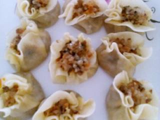 7、香菇烧麦,出锅。