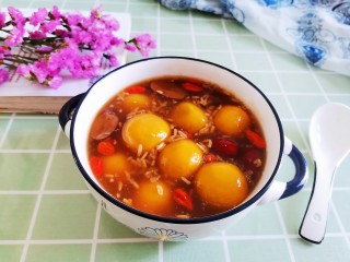 19、南瓜汤圆,成品图！