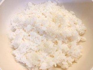 14、韩式拌饭,碗中装入米饭