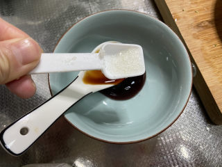 14、蒜蓉西兰花,半茶匙白糖