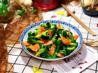 24、蒜蓉西兰花,成品