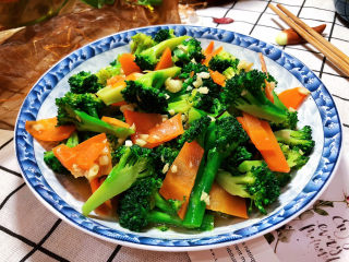 25、蒜蓉西兰花,成品