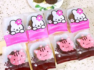 22、豆沙糕,装袋更漂亮哟