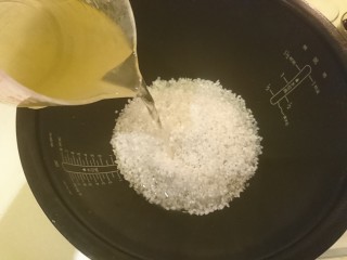 21、电饭煲+日式油饭,昆布水加入