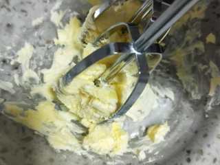 16、意式抹茶马卡龙（无色素版）,然后打散细腻即可即可。备用。