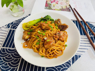 23、排骨焖面,成品图