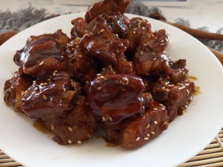 16、照烧排骨,成品