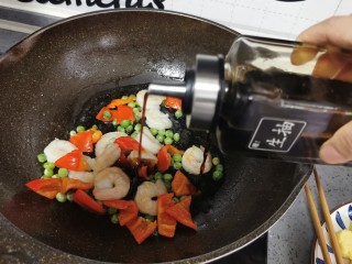 16、虾仁日本豆腐,生抽