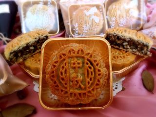 21、传统伍仁馅,做出来的月饼太美味了！