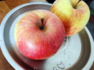 6、山药小饼,苹果