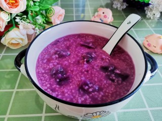 11、紫薯小米粥,成品图！