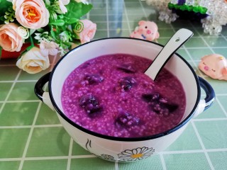12、紫薯小米粥,成品图！