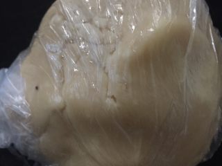 3、蔓越莓椰蓉月饼,揉成面团醒发1-2小时