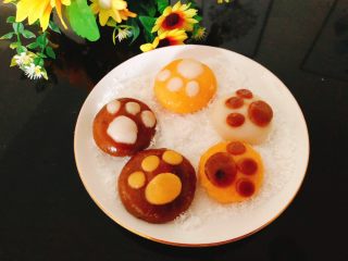 19、这个冬至的汤圆不一样-椰蓉芝士猫爪汤圆,成品图。