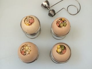 12、糯米蛋,有糯米蛋刀，处理蛋壳很简单