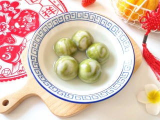 21、水果汤圆,很漂亮有木有。