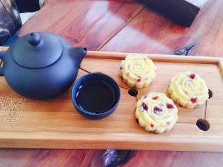 14、蔓越莓绿豆冰糕,成品