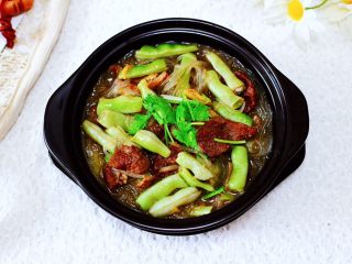 16、芸豆肉片炖粉条,成品一