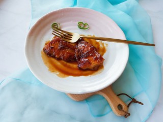 15、照烧汁巴沙鱼排,成品