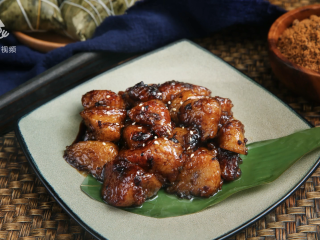 10、剩粽子的华丽变身，红糖粽子糯软可口惹人爱,