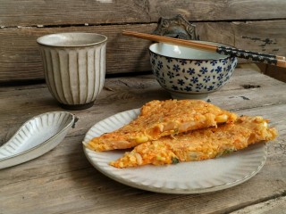 15、泡菜煎饼,好吃的泡菜煎饼可以开动咯~