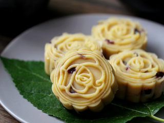 17、消暑小食【蔓越莓绿豆糕】,美味的绿豆糕