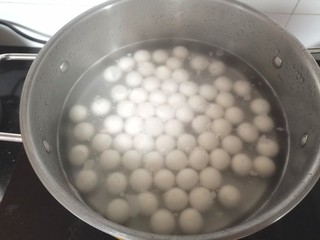 7、水果汤圆,小汤圆全部浮起来