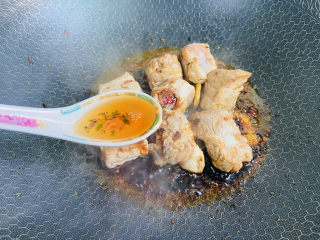 12、板栗炖排骨,料酒