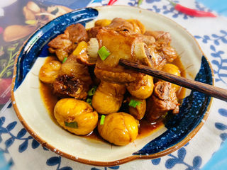 22、板栗炖排骨,我要开吃咯????