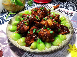 39、啤酒鸡翅根,成品