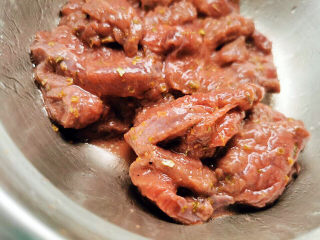 19、青椒炒牛肉,封油