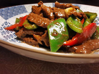 29、青椒炒牛肉,椒香满满的味道