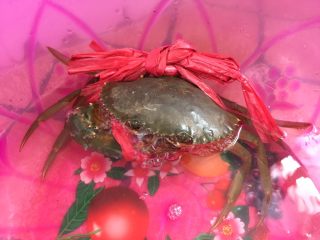 2、泰式椰浆土豆咖喱蟹,青蟹要选活生生的才好