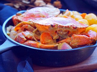 27、泰式椰浆土豆咖喱蟹,诱惑