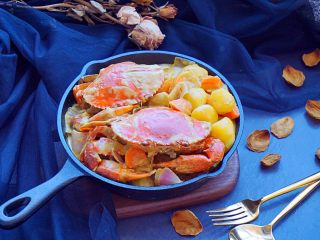 31、泰式椰浆土豆咖喱蟹,不错吧