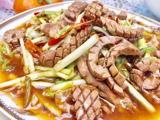 26、爆炒腰花,酸辣鲜香滑嫩的韭黄腰花就出锅了????????????