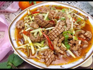 27、爆炒腰花,色香味形营养美味佳肴