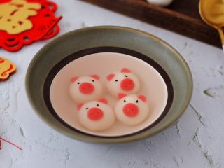26、小猪花生流沙汤圆,图二