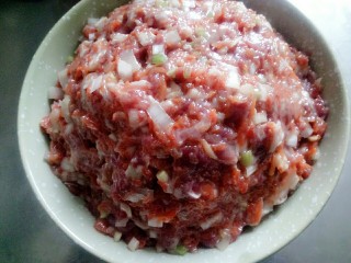 5、冬至之羊肉馅饺子,准备馅料