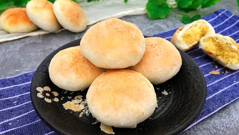 绿豆饼酥了一地渣儿