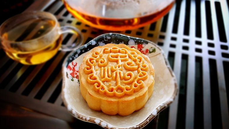 广式月饼金沙奶黄馅儿