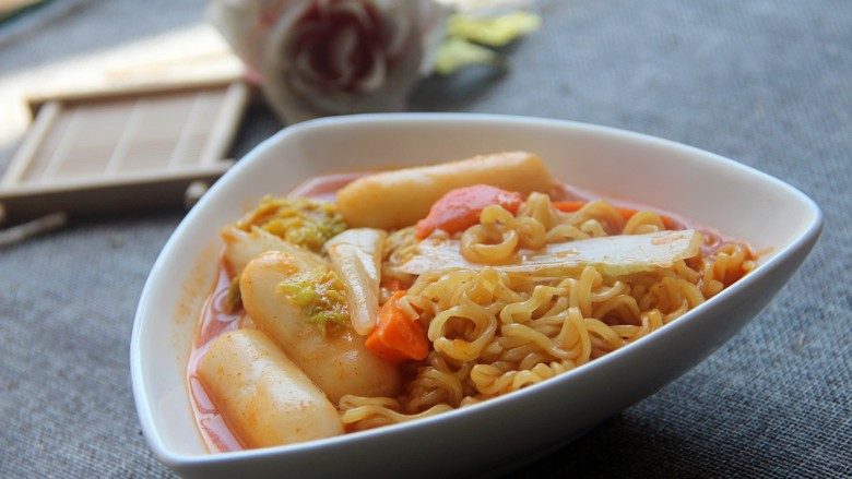 韩式年糕方便面