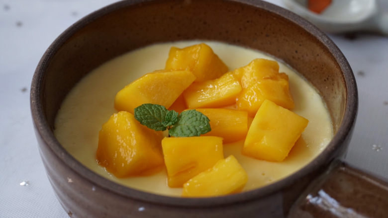 一次就成功的芒果牛奶布丁